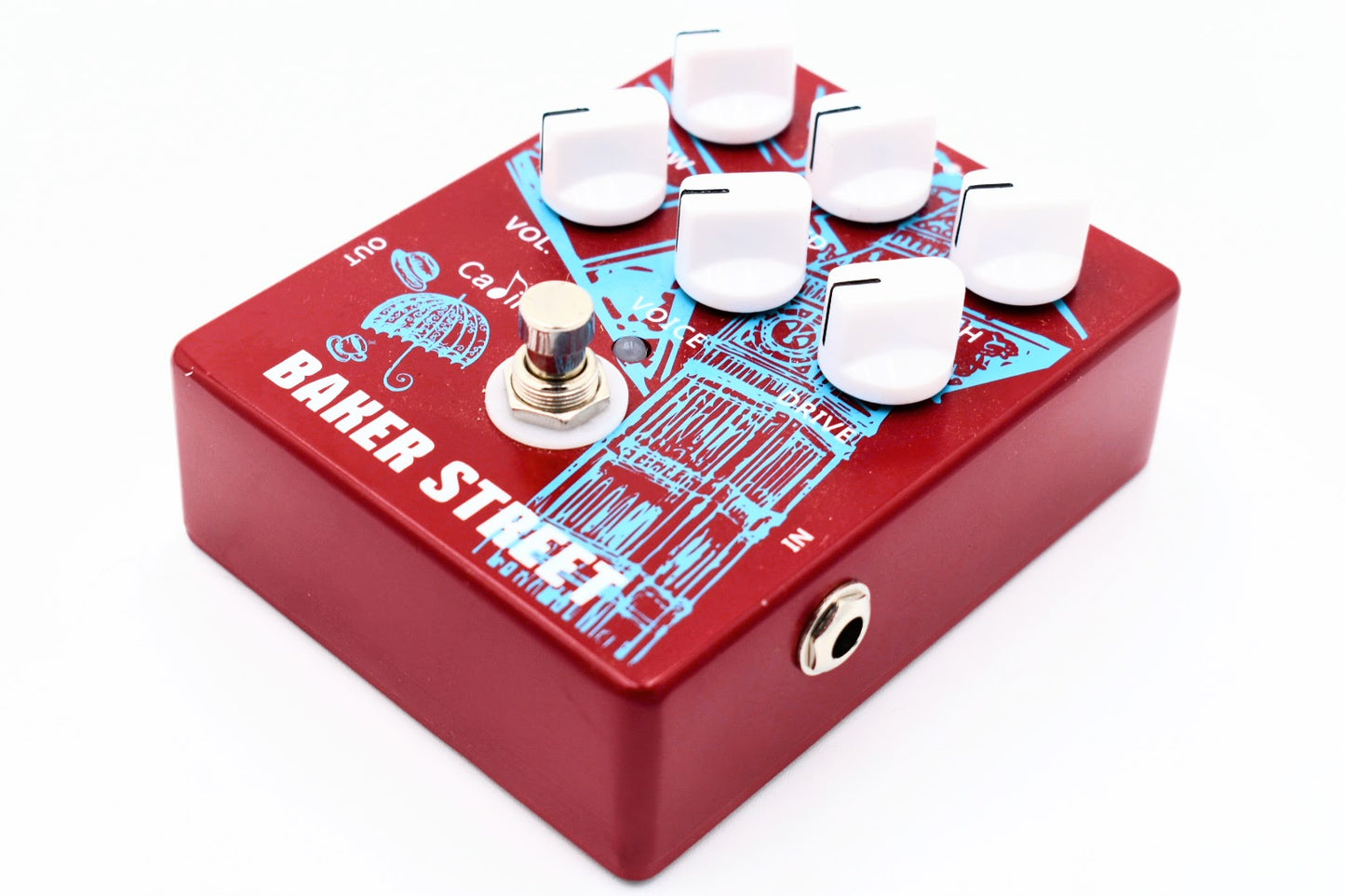 Caline CP-58 Baker Street Overdrive Pedal - British Tone Powerhouse