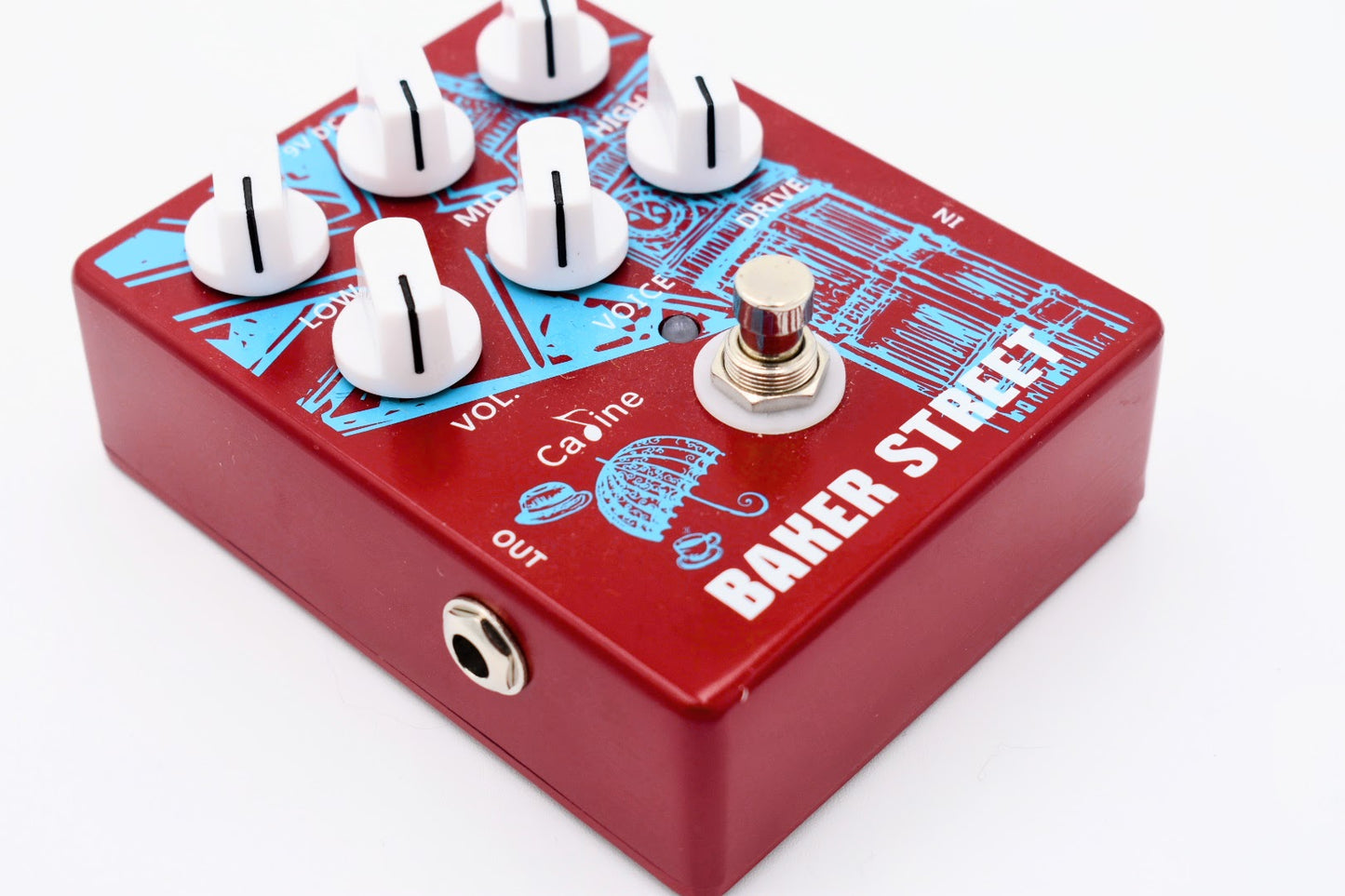 Caline CP-58 Baker Street Overdrive Pedal - British Tone Powerhouse
