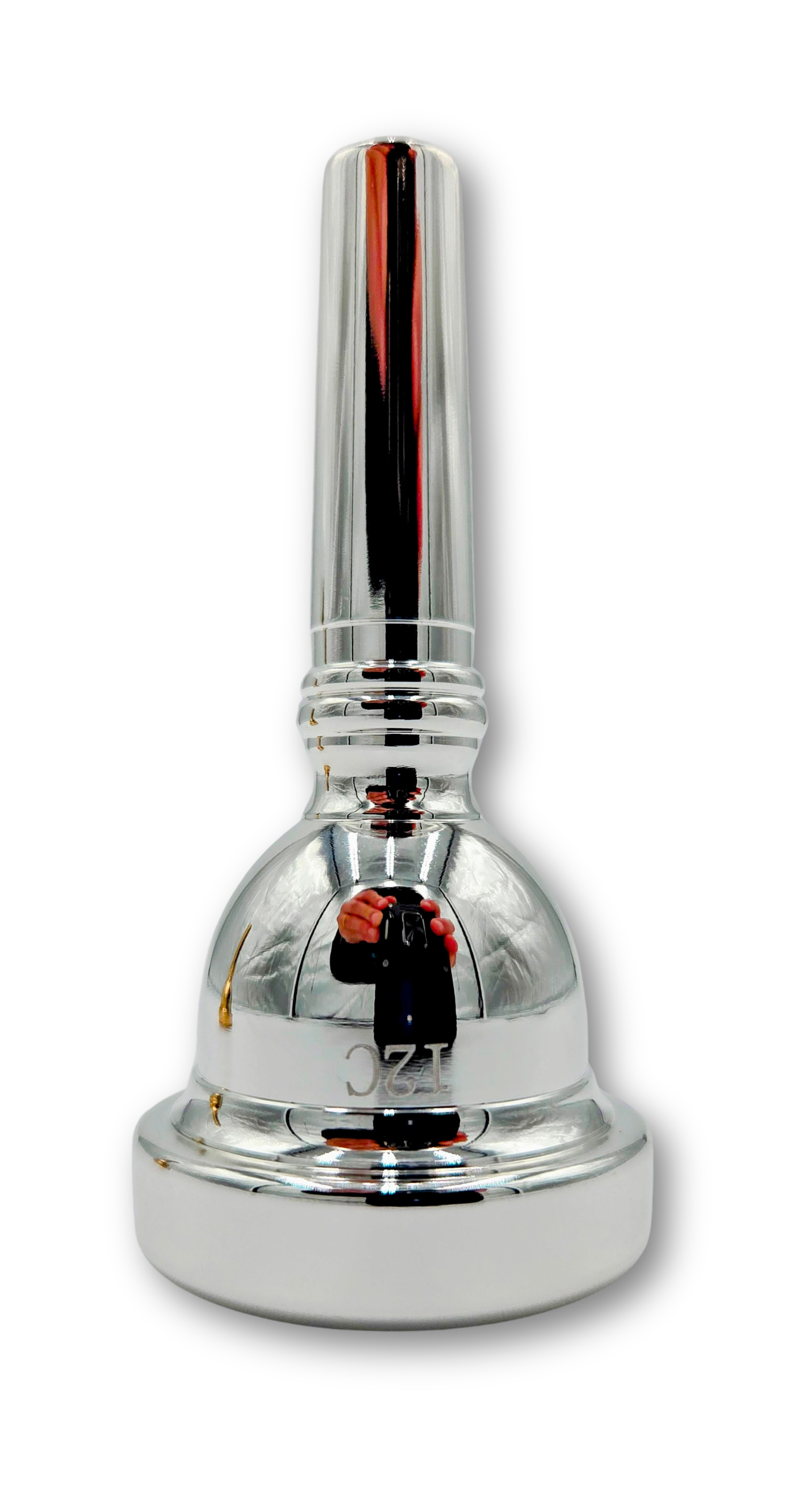 12C Trombone Mouthpiece – Small Shank  - Silver or Gold Plated