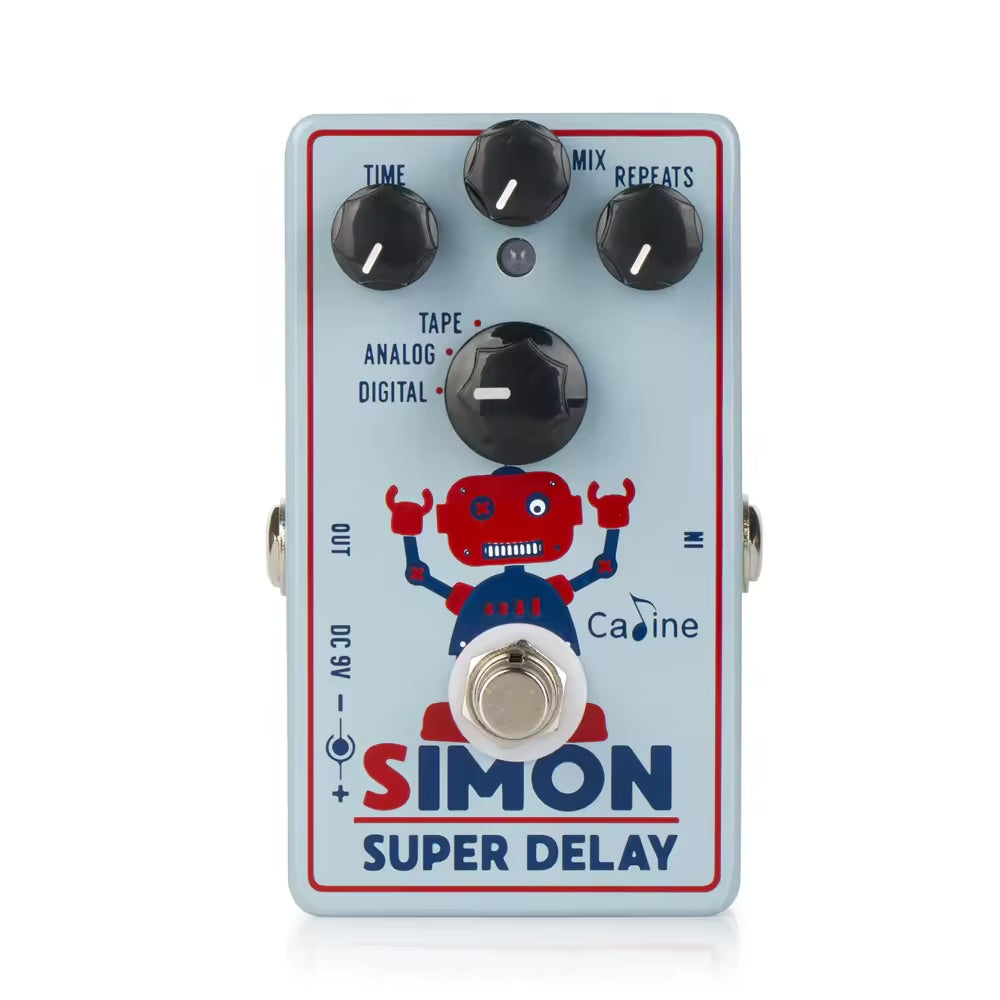 Caline CP-513 Simon Super Delay – Analog, Digital & Tape Echo Modes