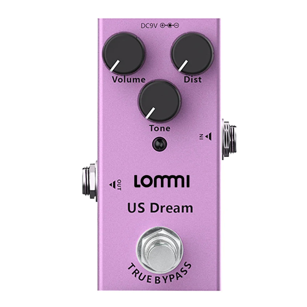 LOMMI US Dream Mini Guitar Distortion Pedal - Overdrive