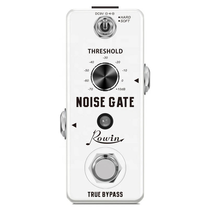 Rowin LEF-319 Noise Gate Guitar Pedal – Clean, Quiet, and Compact