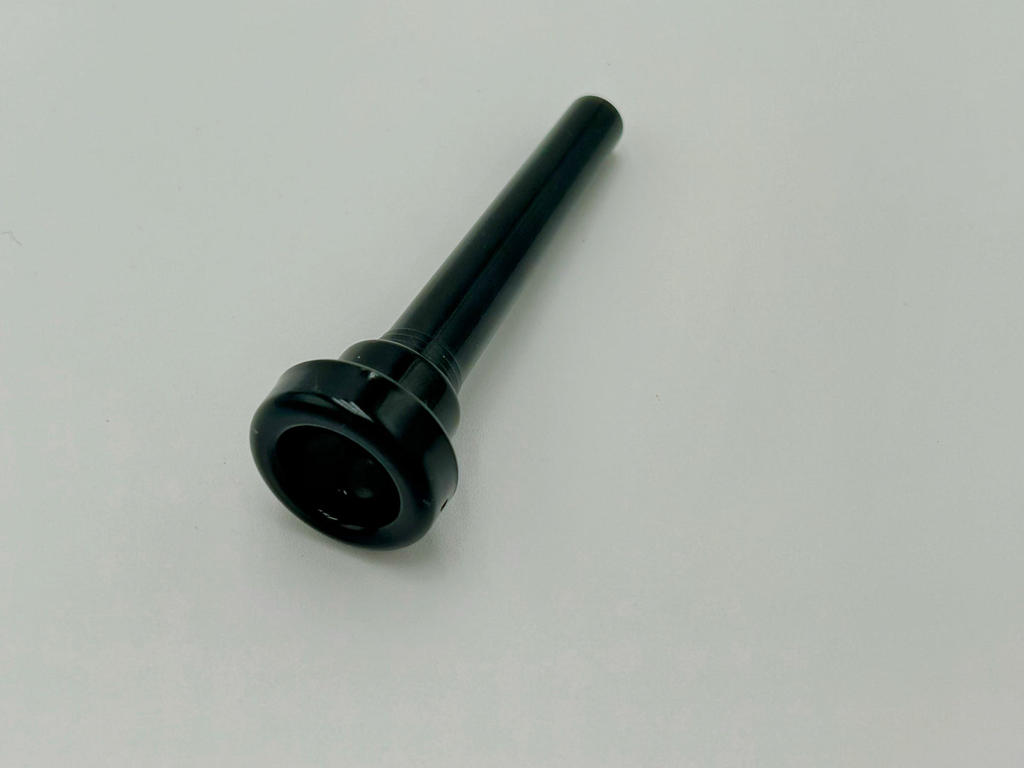 Black Plastic Trumpet Mouthpiece - Size 3C 5C 7C