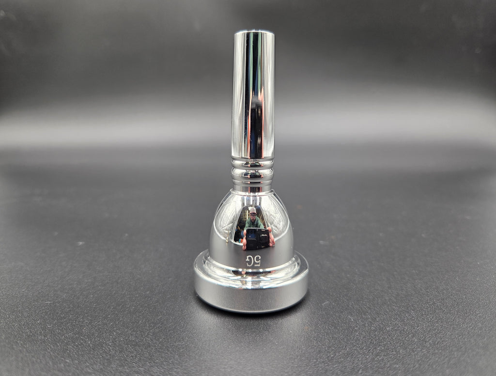 5G Trombone Mouthpiece – Large Shank – Silver or Gold Plated