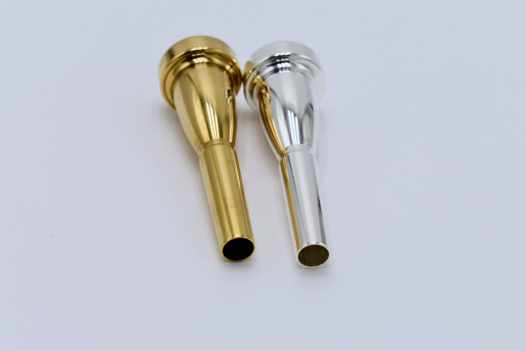 Heavyweight Megatone-Style Trumpet Mouthpiece – 3C, 5C, 7C – Gold or Silver Finish