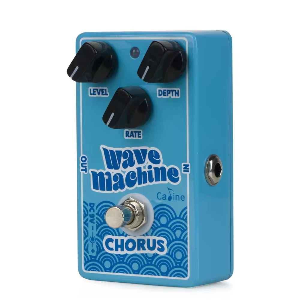 Caline CP-505 Wave Machine Chorus Guitar Pedal – Vintage Analog Sound, True Bypass
