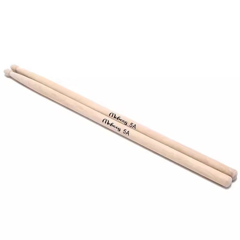 5A Maple Drumsticks – 2 Pairs – Lightweight, Durable & Balanced
