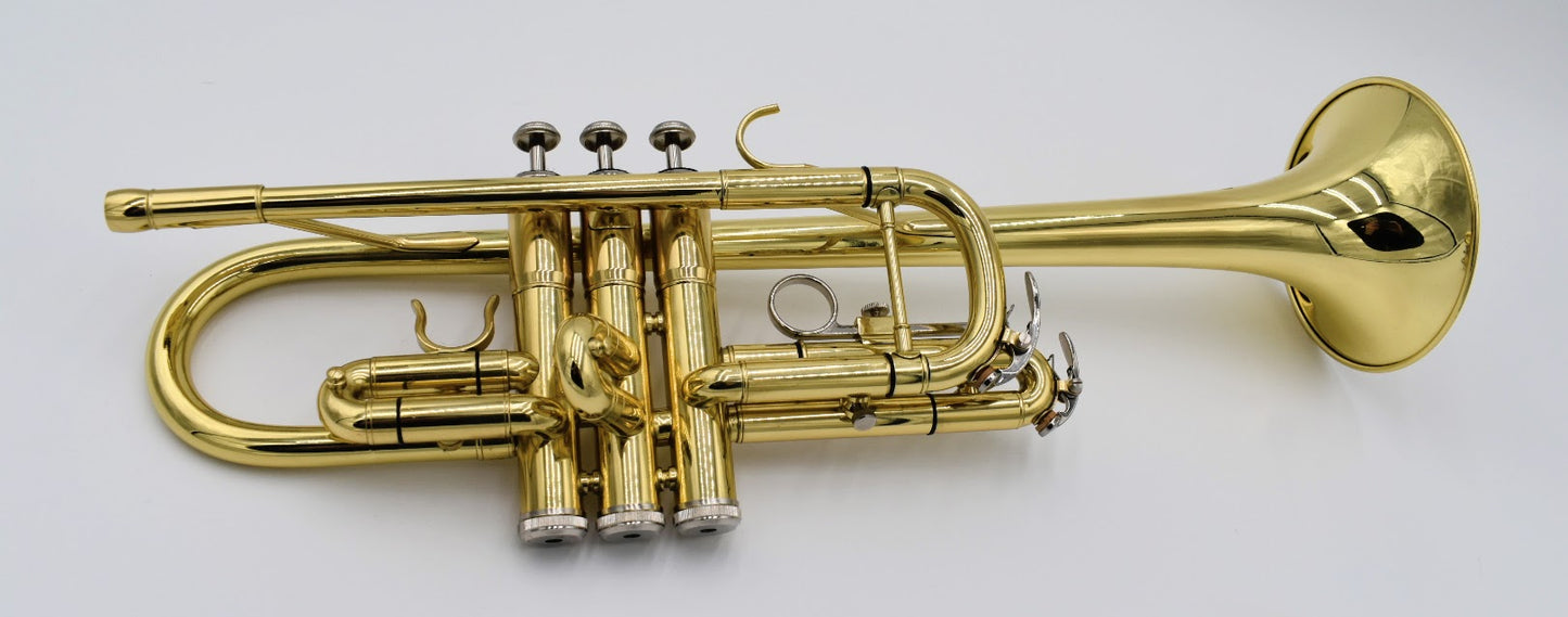 Seasound C Trumpet - Gold Lacquer Finish, with Case and Mouthpiece