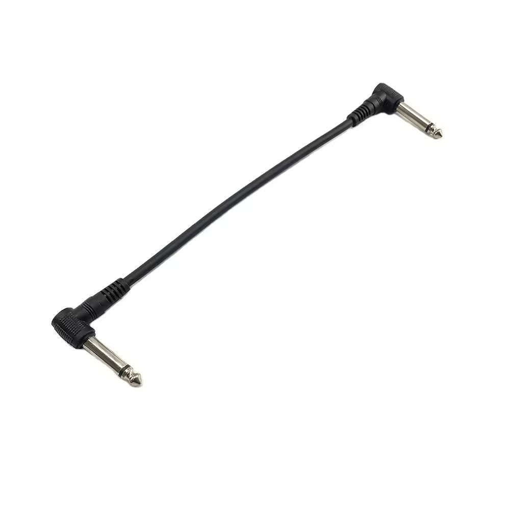 6-Pack Guitar Patch Cables – 20 cm (≈ 8 in) – Multicolored Pedalboard Set