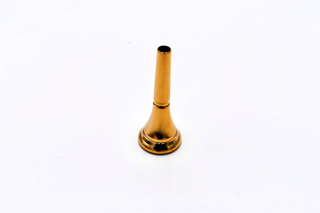 French Horn Mouthpiece – Silver or Gold Plated – Premium Brass Construction