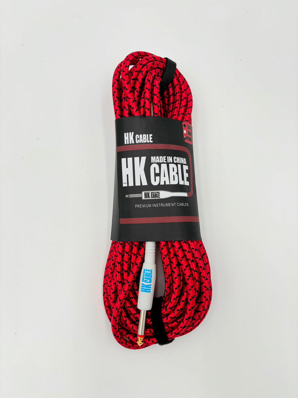 Premium 10m (30 ft) Guitar Cable – Straight Angle Jacks – High-Fidelity, Durable Design