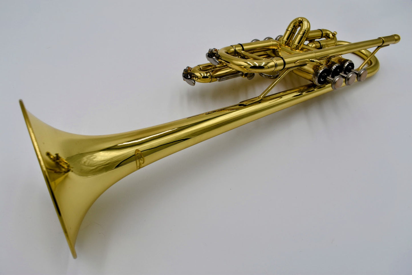 Seasound C Trumpet - Gold Lacquer Finish, with Case and Mouthpiece