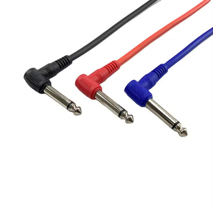 6 Pack Guitar Patch Cables - 20cm (apprx 8 in) - Multicolored