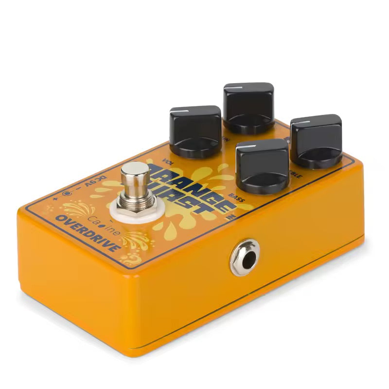 Caline CP-516 Orange Burst Overdrive – Vintage Tube-Style Tone with Modern Control