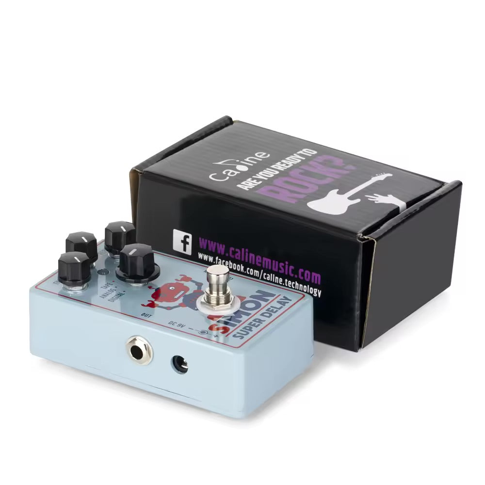 Caline CP-513 Simon Super Delay – Analog, Digital & Tape Echo Modes