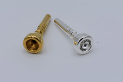 Trumpet Mouthpiece - 3C 5C 7C - Gold or Silver