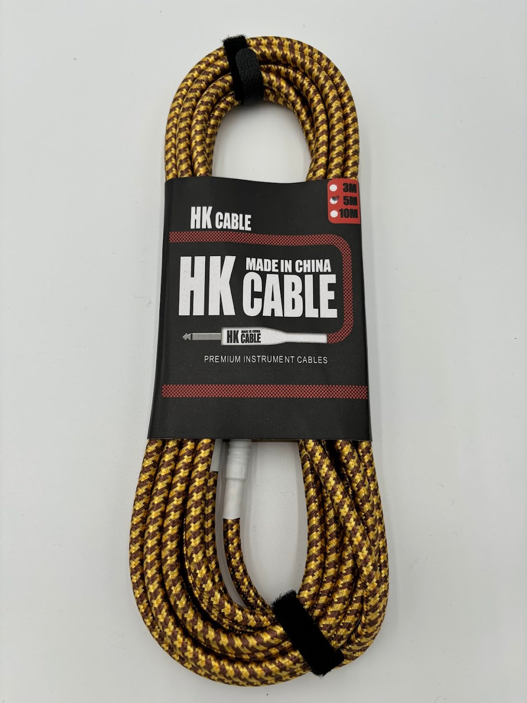 Premium 5m (15 ft+) Guitar Cable – Straight Angle Jacks – Durable & High-Fidelity