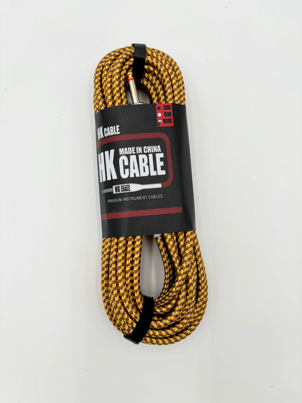 Premium 10m (30 ft) Guitar Cable – Straight Angle Jacks – High-Fidelity, Durable Design