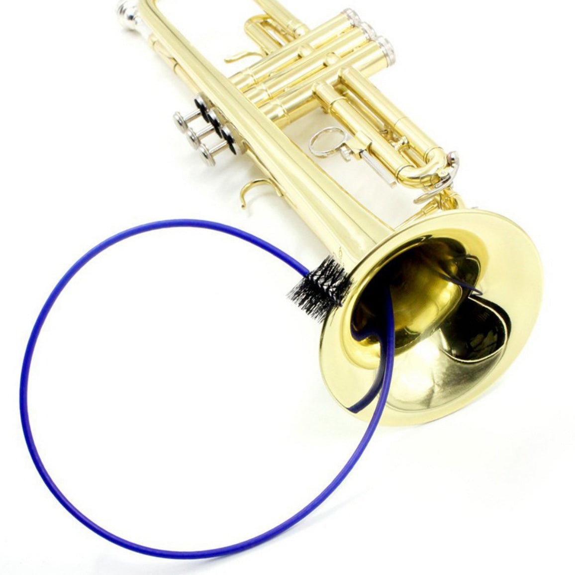 Trumpet Cleaning Kit - Cleaning Snake, Mouthpiece Brush, Valve Casing Brush