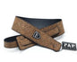 Premium Embossed Vegan Leather Guitar Strap