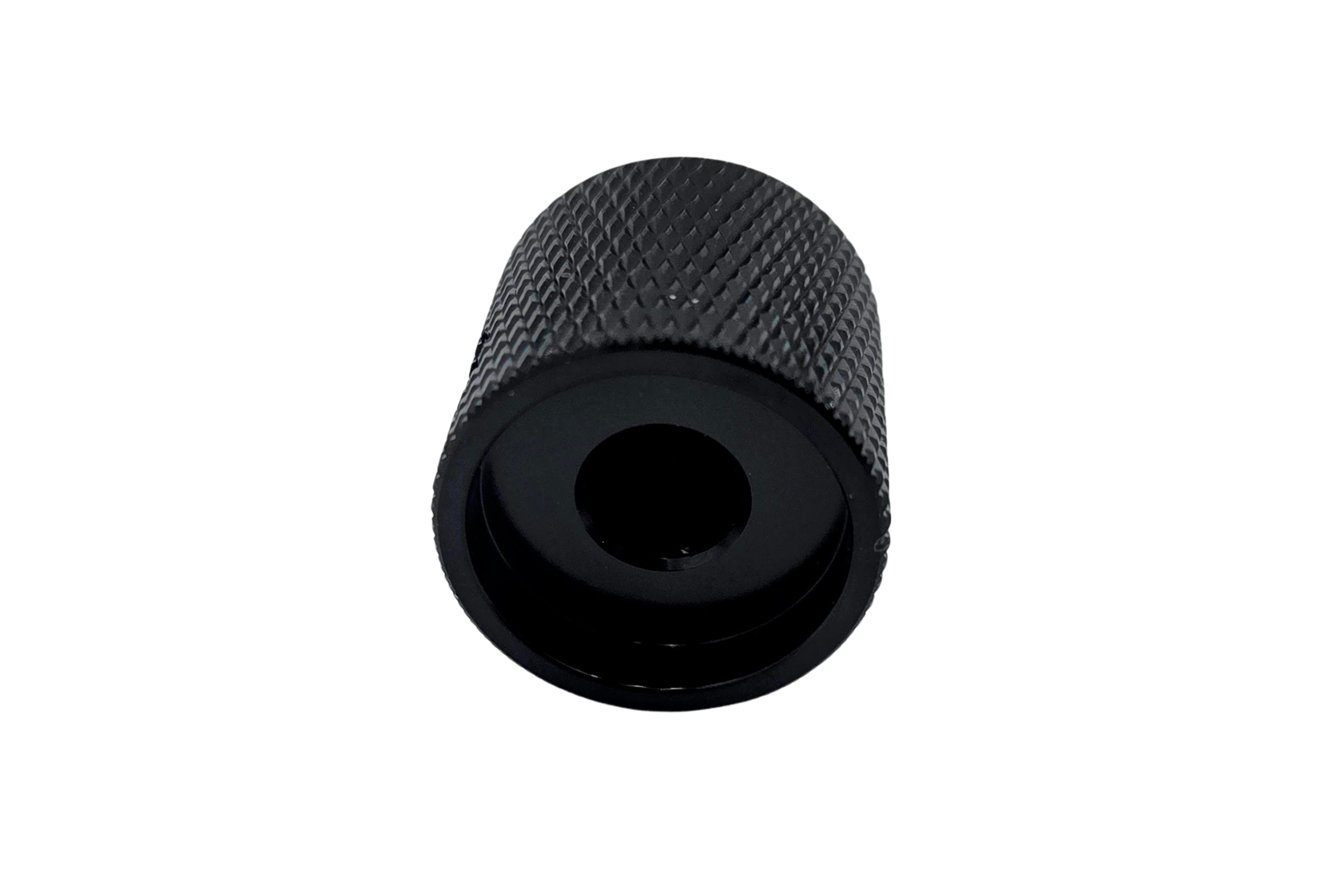 Black Aluminum Guitar Knobs