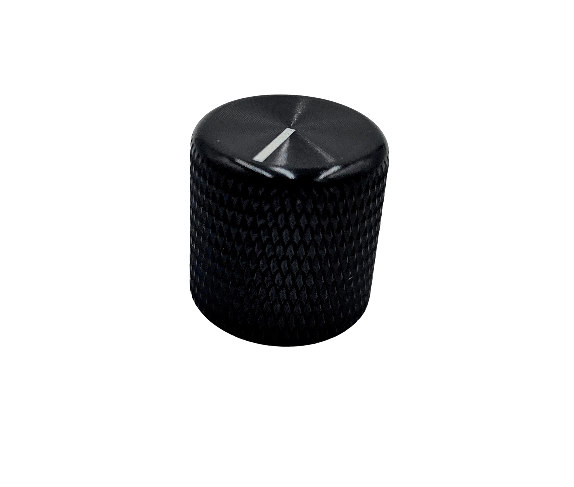 Black Aluminum Guitar Knobs