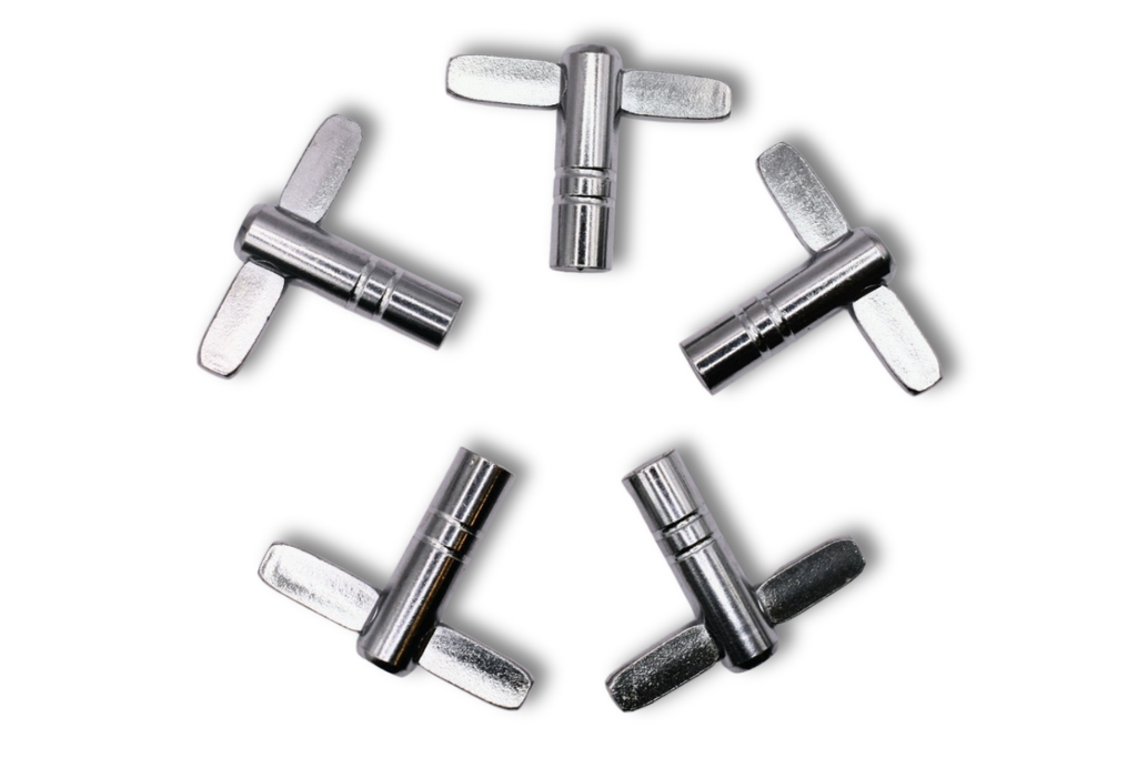 Premium Drum Tuning Keys – Set of 5 – Essential Tool for Every Drummer