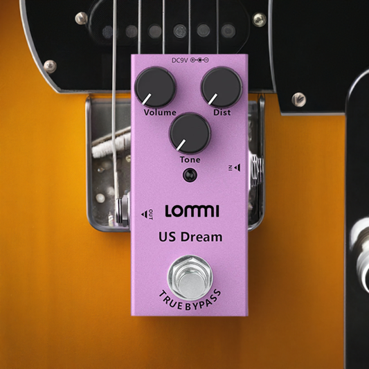 LOMMI US Dream Mini Guitar Distortion Pedal - Overdrive