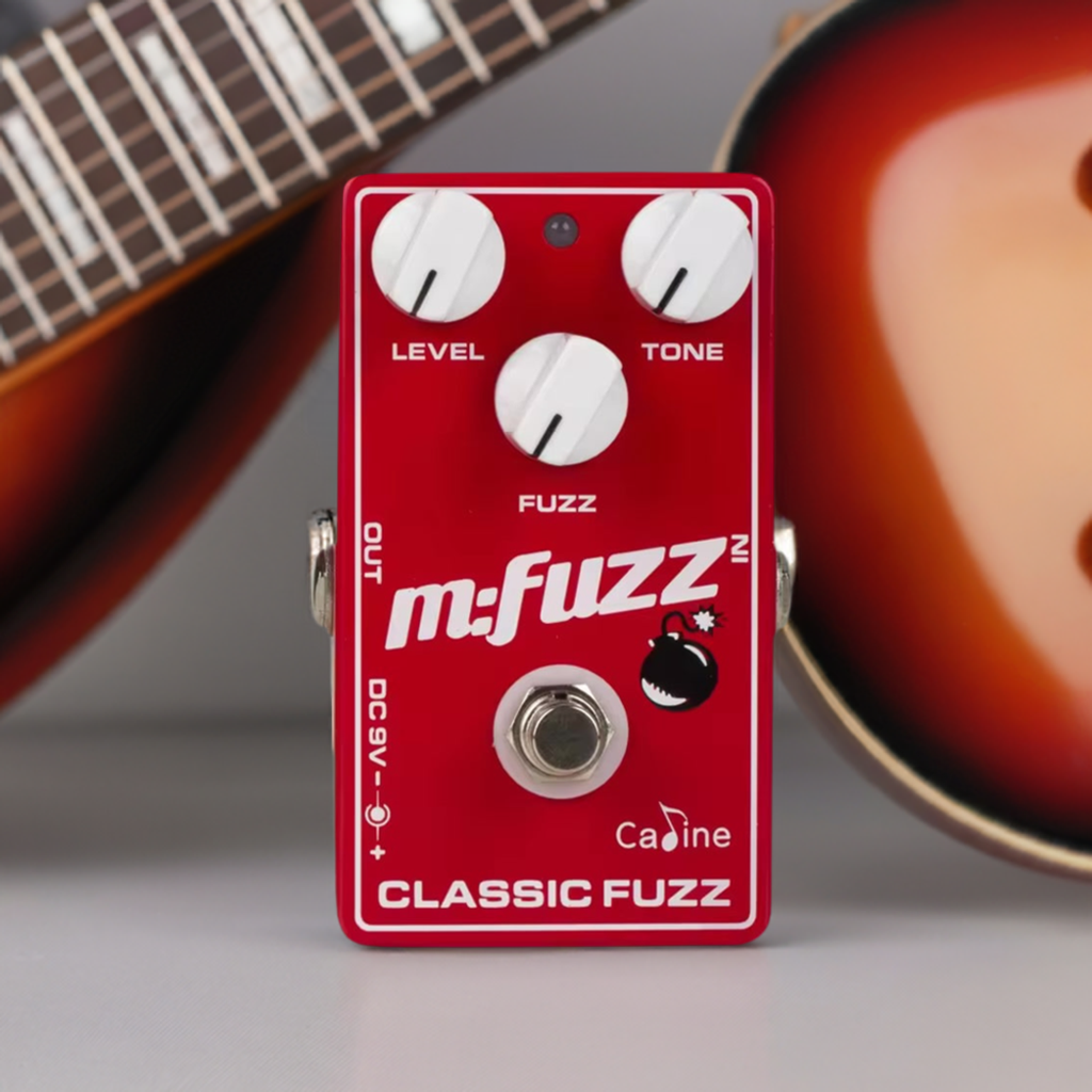 Caline CP-504 M:Fuzz Classic Fuzz Guitar Pedal – Vintage Fuzz Power with Modern Control