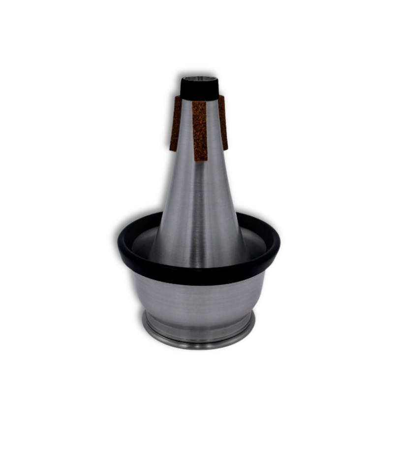 Trumpet Cup Mute Aluminum Warm Tone by Krieger Music Supply - high-quality music gear product photo