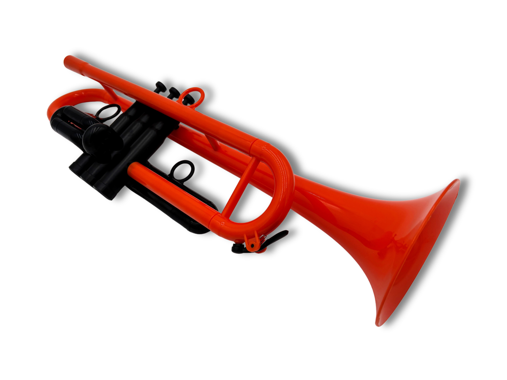 Pampet Plastic Trumpet – Bb - Lightweight Durable ABS – 6 Colors – With Bag