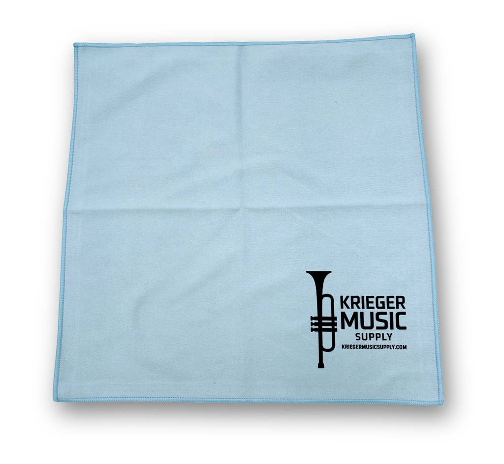 Soft polishing cloth for cleaning guitars, trumpets, trombones, and brass instruments
