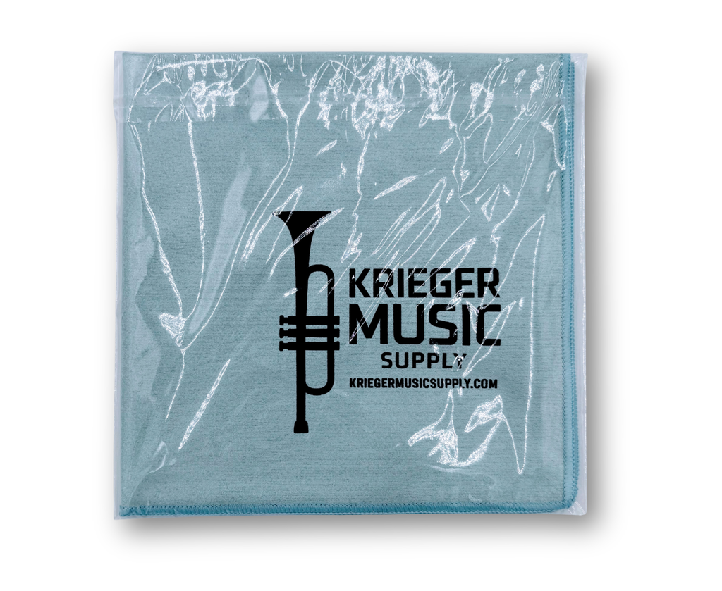 Soft polishing cloth for cleaning guitars, trumpets, trombones, and brass instruments