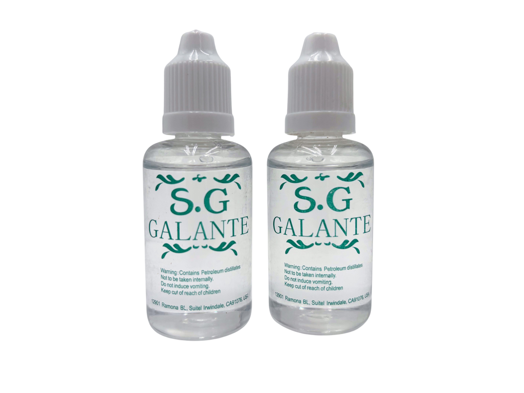 S.G. Galante 30ml trumpet valve oil bottle for fast, smooth valve action two pack