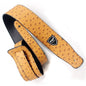 Premium Embossed Vegan Leather Guitar Strap